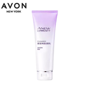 雅芳（AVON）新活煙酰胺面霜潔面乳液柔膚水組合套裝補水保濕滋潤女 新活凈透潔面乳125g*1