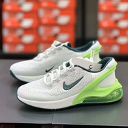 耐克（Nike）女鞋運動(dòng)鞋2025夏季新款AIR MAX 270氣墊舒適休閑跑步鞋 DV1968-006淺灰熒光綠 37.5