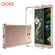 澳浪 適用華為mate10手機殼 HUAWEI mate10保護套 全包防刮防摔軟殼四角氣囊殼男女款 透明