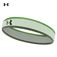 安德瑪（Under Armour）運(yùn)動(dòng)發(fā)帶男女 籃球裝備瑜伽健身吸汗頭帶止汗帶頭戴導(dǎo)汗帶 熒光綠