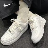 NIKE/耐克Air Force 1 Low  AF1空軍一號女鞋大童低幫休閑鞋運動(dòng)板鞋 315115-112 主圖款 女款 37.5