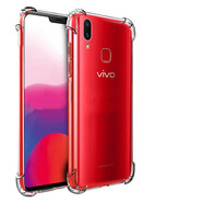睿飾 vivox21手機殼X20plus屏幕后置指紋版四角氣囊X20ud防摔nex透明款X30硅膠TPU保護軟X27殼套適用于 四角氣囊保護防摔殼(單殼) vivo X23