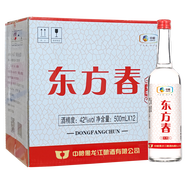 東方春 中糧白酒 濃香風(fēng)格型42度低度國(guó)產(chǎn)白酒 500ml*12瓶 42%vol 500mL 12瓶