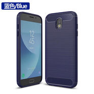 三星GalaxyJ7Pro2017手機(jī)殼三星J7pro保護(hù)套防摔硅膠TPU拉絲軟殼 藍(lán)色【即將售空】 三星Galaxy J7 Pro 2017