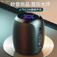 狂熱者（ZEALOT） 新款藍(lán)牙音箱高保真便攜式迷你低音炮大音量手機(jī)網(wǎng)紅音響小型家用無(wú)線戶外防水車(chē)載 經(jīng)典黑（大容量/20w高保真喇叭）