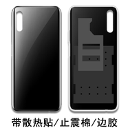適用華為榮耀9x后蓋玻璃 榮耀9Xpro后殼9x電池蓋替換原裝外殼后屏 9X【幻夜黑】帶散熱貼/ 玻璃后蓋 （送工具+密封膠水）