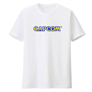 昭迅卡普空capcom游戲公司怪物獵人鬼泣周邊圓領(lǐng)短袖T恤文化衫衣服 白色 S