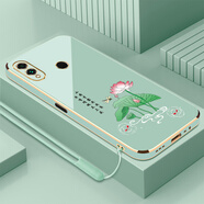 榮耀華為榮耀8x手機殼JSN-AL00保護Honor8X套JSN一ALOO新款全包防摔外 淡青色-送鋼化膜+掛繩 榮耀8xMax