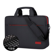 英制 單肩電腦包手提適用于華為蘋(píng)果聯(lián)想小新拯救者Y9000P筆記本斜挎包游戲本戴爾惠普男華碩大容量 都市系列【雙面氣墊】-撞色紅 15英寸