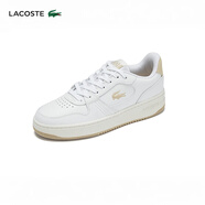 LACOSTE法國鱷魚女鞋L001系列簡約經(jīng)典板鞋休閑鞋|48SFA0026 WN8/米白色/自然色 40 6.5