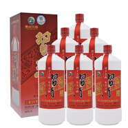 習酒老酒 老習酒 53度1L 公斤裝 周年紀念酒 1000mL 6瓶 2018年上市34周年紀念
