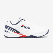 斐樂(lè )（FILA）男鞋 Volley Zone 匹克球鞋緩震舒適專(zhuān)項運動(dòng)鞋 男士休閑鞋小白鞋 紅白藍WHITE/NAVY/RED 42