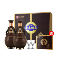 白水杜康（BAISHUIDUKANG）陜西總廠生產(chǎn) 白水杜康酒52度濃香型白酒 糧食釀造 宴請送禮佳品 窖藏原漿2009酒 1L*2瓶