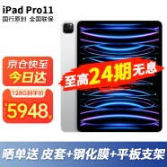 苹果ipadpro2022款 11英寸M2芯片 苹果ipad平板电脑 11寸 银色【 官 方 标 配 】 1TB 插卡版5G