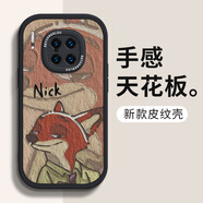 澤逸 適用華為mate30/pro手機(jī)殼 Mate30EPro全包防摔皮紋新年硅膠卡通軟殼動物城男女 華為Mate30Pro【酷炫黑】油畫尼克-贈保護(hù)膜