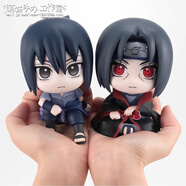 火影忍者手辦二次元粘土人公仔動(dòng)漫周邊生日禮物 宇智波佐助+鼬9cm【優(yōu)質(zhì)版】