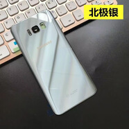 適用于三星S8 S8+原玻璃后蓋G9550 9500電池蓋手機后殼玻璃后屏 s8 后蓋 銀色
