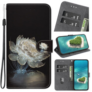 佩諾小米Redmi K70/pro手機殼翻蓋式彩繪磨砂紅米K70E保護套全包內軟殼防摔錢(qián)包插卡支架男女款保護殼 同興【水晶彩繪搭扣翻蓋】CH-4水晶牡丹花+手繩 紅米K70/K70pro