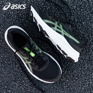 asics亞瑟士跑鞋男鞋夏季新款JOLT 4減震穩(wěn)定跑步鞋輕便透氣運動鞋子男 黑色/深灰綠JOLT 4 46