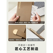 2025年日程本每日工作計劃表一日一頁(yè)時(shí)間管理效率手冊筆記本可定制印ogo學(xué)習自律打卡本商務(wù)辦公日歷  D型搭扣，封面可收納，自帶插筆位