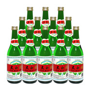 太白陜西地產(chǎn)酒太白酒 50度 500mL 12瓶 老綠瓶普太白酒