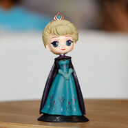 冰雪奇緣安娜公仔艾莎Elsa愛(ài)莎公主模型蛋糕烘焙裝飾擺件禮物 二代艾莎(透明袋)16厘米