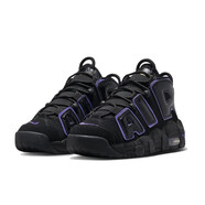 耐克（NIKE）Air More Uptempo GS 大Air皮蓬籃球鞋 黑紫DX5954-001 40