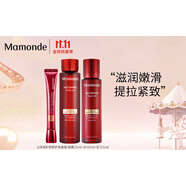 夢(mèng)妝（Mamonde） 夢(mèng)妝山茶凝時(shí)塑顏水乳套裝（水150ml+乳125ml）護膚品 【提拉緊致】山茶水乳眼霜套裝
