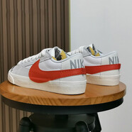 耐克（NIKE）休閑鞋男鞋2025秋季新款運動(dòng)鞋Blazer開(kāi)拓者緩震耐磨輕便低幫板鞋 DQ8769-100 42.5