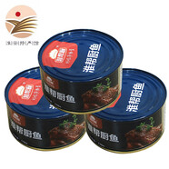 淮幫廚【淮安館】罐裝熏魚(yú)淮安淮揚菜特產(chǎn)咸甜口味熏魚(yú) 熏魚(yú)178g/罐*1
