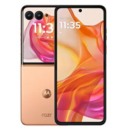 MOTOROLA迪麗熱巴哥特玫瑰moto razr 50 Ultra 4吋超大無(wú)界外屏折疊機(jī)5G手機(jī) 柔和桃限定版 5G通 官方標(biāo)配 16GB+1T