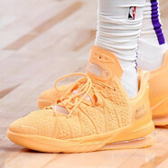耐克（NIKE）男女鞋 LEBRON 18 詹姆斯 LBJ18 舒適運(yùn)動(dòng)籃球鞋CW3155-400 DB7644-801 蜜瓜 37.5