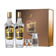 五糧液紅蓋尖莊 綿柔尖莊高光 濃香型純糧白酒 自飲 口糧酒 送禮佳品 52度 500mL 2瓶 高光雙支禮盒