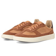 Cole Haan 歌涵 男士牛皮革鞋面透氣時(shí)尚潮流板鞋運(yùn)動(dòng)鞋休閑鞋 褐色/象牙色（British Tan/Ivory） 7