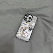 CASETIFY韓國插畫咖啡與狗狗手機殼適用于蘋果15promax創(chuàng)意iphone15新款13 KX咖啡與狗狗+雙TPU黑邊磁吸 帶 iPhone15Pro