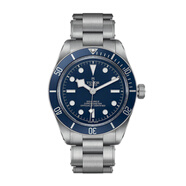 帝舵（TUDOR）碧灣 瑞士手表 鋼帶藍(lán)盤 機(jī)械男表 39mm M79030B-0001
