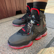 耐克（NIKE）LeBron 19 EP詹姆斯男子實(shí)戰(zhàn)籃球鞋 DC9340-001 黑紅DC9340-001 42