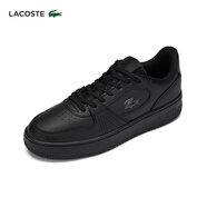 LACOSTE法國鱷魚男鞋春季L001時尚百搭透氣運動休閑鞋|48SMA0097 02H/黑色 42 8