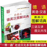 外教社德英漢圖解詞典(德語(yǔ)英語(yǔ)漢語(yǔ)三語(yǔ)對(duì)照) 一帶一路社會(huì)文化多語(yǔ)圖解詞典
