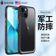 supcase 適用蘋(píng)果13手機殼iphone13promax透明保護套全包防摔商務(wù)簡(jiǎn)約磨砂輕薄13pro高級感男女通用新款 蘋(píng)果13 mini-5.4英寸-酷睿黑