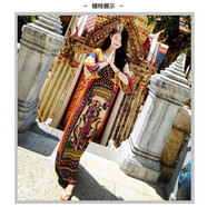 伊蜜魅適合去新疆西藏云南旅游的衣服草原旅游女裝穿搭茶卡鹽湖拍照連衣 桔色 S 均碼