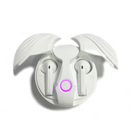 OLOEY天使之翼 真無線電競游戲藍(lán)牙耳機(jī) 環(huán)境降噪HIFI音質(zhì) 半入耳式運(yùn)動(dòng)名通話吃雞王者 白色 HIFI音質(zhì)+智能降噪 天使之翼
