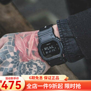 卡西歐（CASIO） 男表G-SHOCK系列小方塊男士防水防震運(yùn)動(dòng)多功能手表石英表送男友 DW-5600BBN-1D