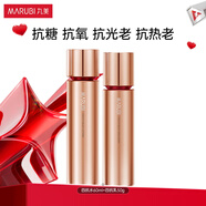 丸美四抗水乳套裝緊致抗皺淡化細(xì)紋提亮膚色補(bǔ)水保濕護(hù)膚品 【超值大樣】水60ml+乳50g