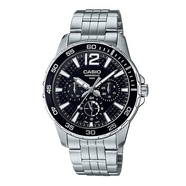 卡西歐（CASIO） Casio/卡西歐防水時(shí)尚潮流電子石英指針皮帶手表男 MTD-330系列