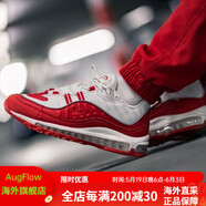 NIKE耐克男鞋AIR MAX 98全掌氣墊鞋休閑舒適輕便緩震耐磨跑步鞋64 640744-602 白紅復古氣墊 39