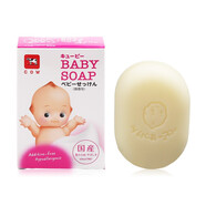 牛乳石堿cow日本植物弱酸性兒童寶寶嬰兒泡沫洗發(fā)水護(hù)發(fā)沐浴三合一 寶寶香皂 90g