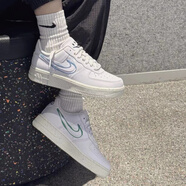 耐克（NIKE） Air Force AF1 女鞋 小白鞋 空軍一號(hào)  純白 休閑鞋 板鞋 運(yùn)動(dòng)鞋 HF5721-111鴛鴦配色 37.5