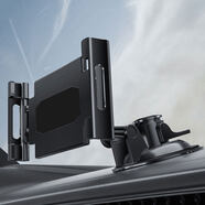 雷禽（LIEOQINO）車(chē)載平板iPad支架適用蘋(píng)果mini5小米三星華為電腦中控臺吸盤(pán)導航6 手機平板通用車(chē)載吸盤(pán)支架-【13寸內】