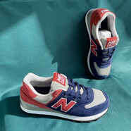 誦嘉新百倫苑新百倫官方透氣秋冬款學(xué)生國產(chǎn)2025新款男女運動(dòng)鞋休閑體考跑步鞋 美國隊長(cháng) 41